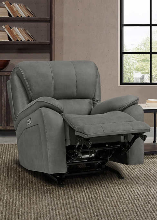 Barcalounger Jones Fabric Rocker Recliner with Power Headrests