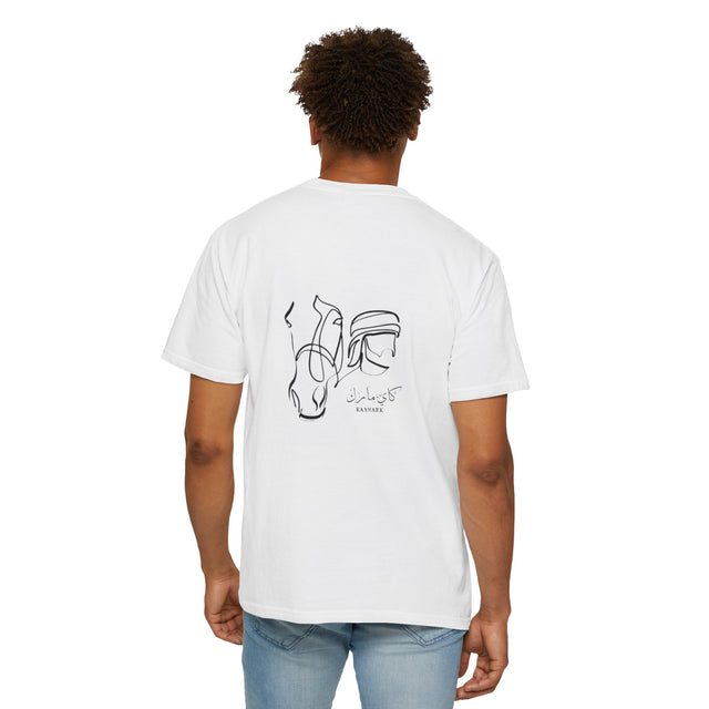 Arab Man with Horse T-shirt