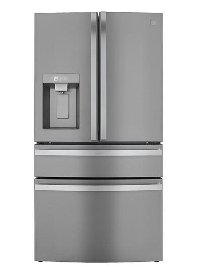 French Door Refrigerator with Internal Cameras and Thawing Drawer - Finger Print Resistant Stainless Steel