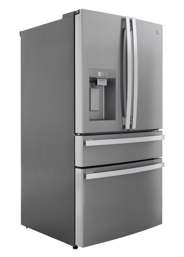 French Door Refrigerator with Internal Cameras and Thawing Drawer - Finger Print Resistant Stainless Steel