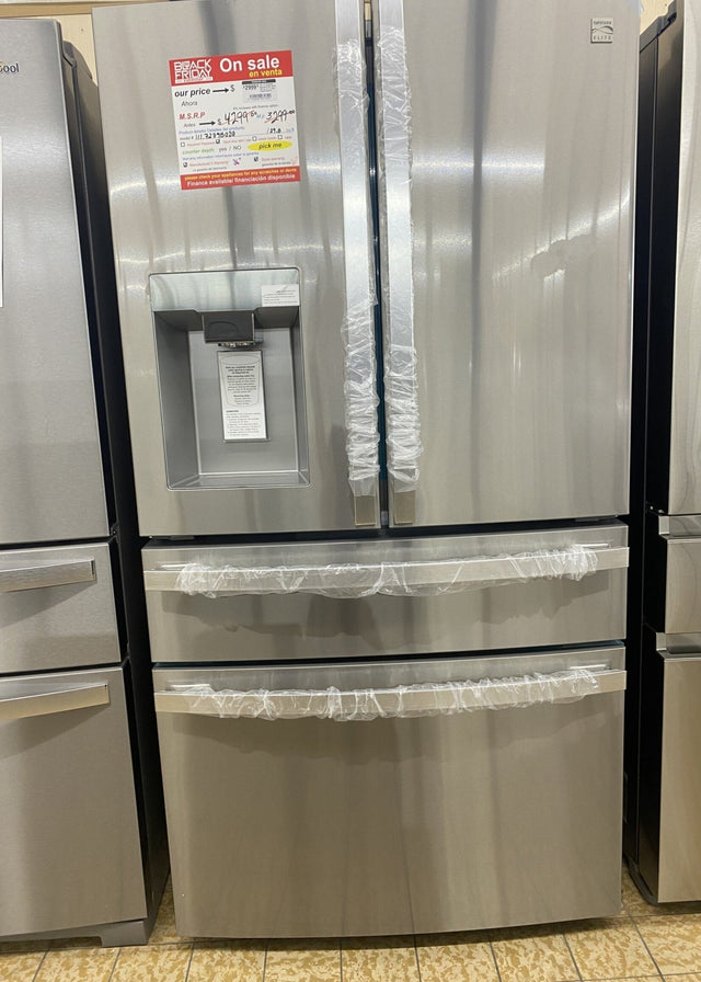 French Door Refrigerator with Internal Cameras and Thawing Drawer - Finger Print Resistant Stainless Steel