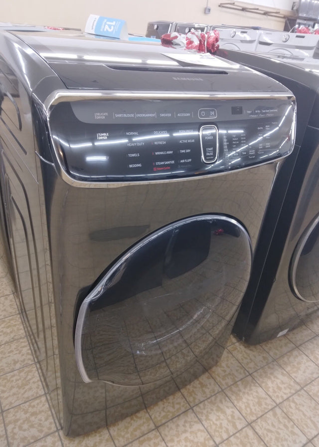 Samsung 7.5 cf electric dryer w/ Multi-Steam (Black Stainless)