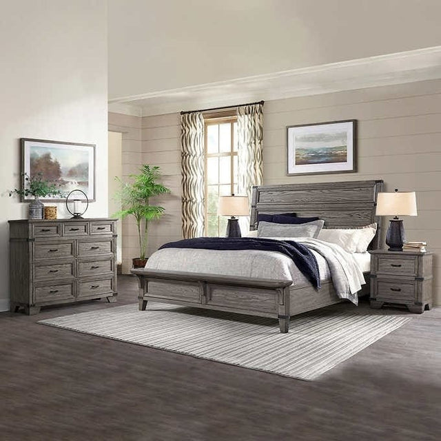 Silverwood 1-piece Cal-QUEEN Bed