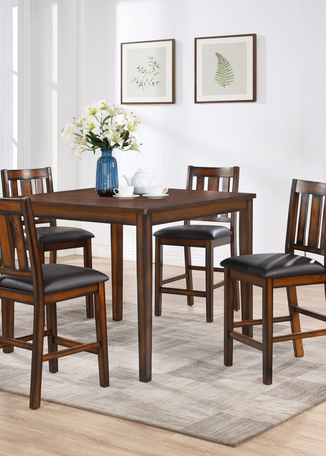 D314-5 NATIONWIDE Five Piece Pub Height Dining Set