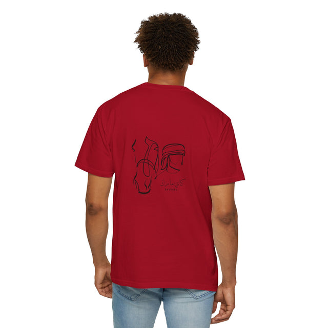 Arab Man with Horse T-shirt