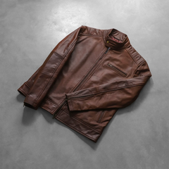 Dean Leather Biker Jacket
